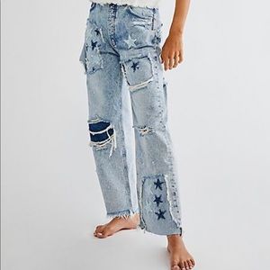 NWT-Free People Star Struck Jeans- Size 25